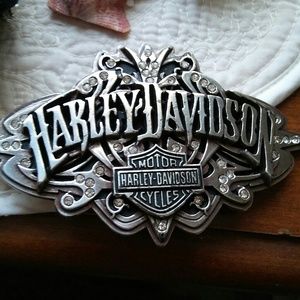 Harley-Davidson womans belt buckle